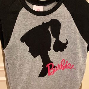 Barbie black and gray sweater